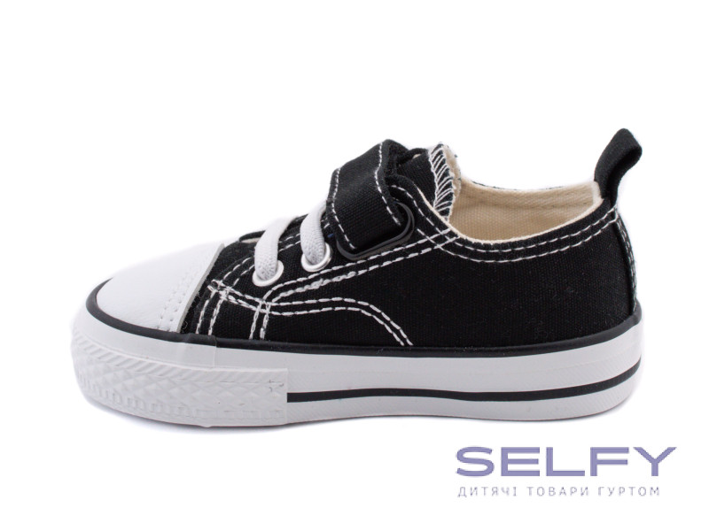 Кеди дитячі Apawwa RC04 black 19-24, Фото 3