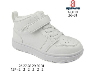 Хайтопи дитячі Apawwa GQ118 white 26-31