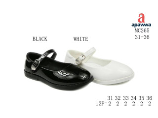 Туфлі дитячі  Apawwa MC265 white 31-36