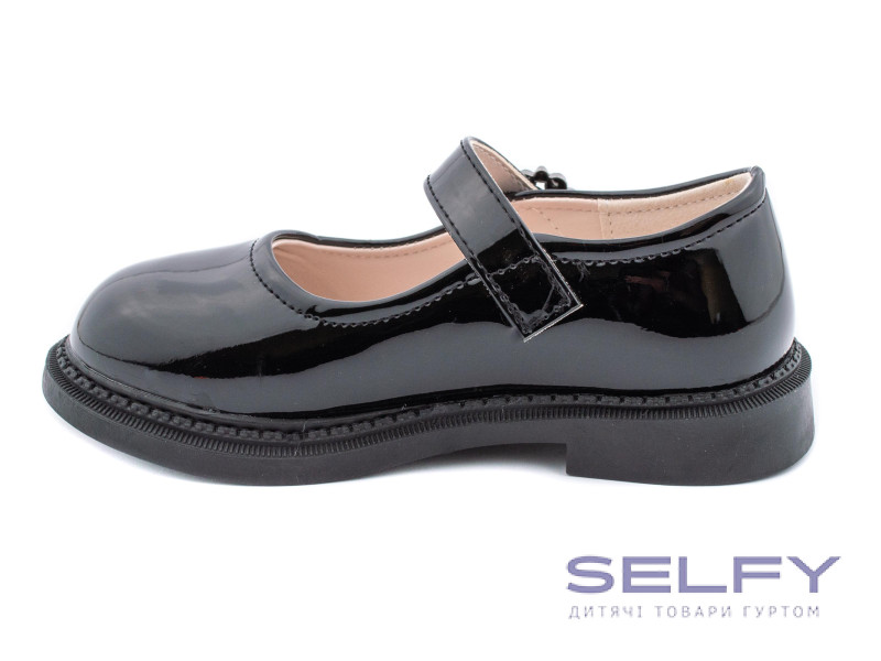 Туфли детские Apawwa MC285 black 32-37, Фото 3