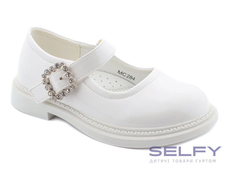 Туфли детские Apawwa MC285 white 32-37, Фото 1