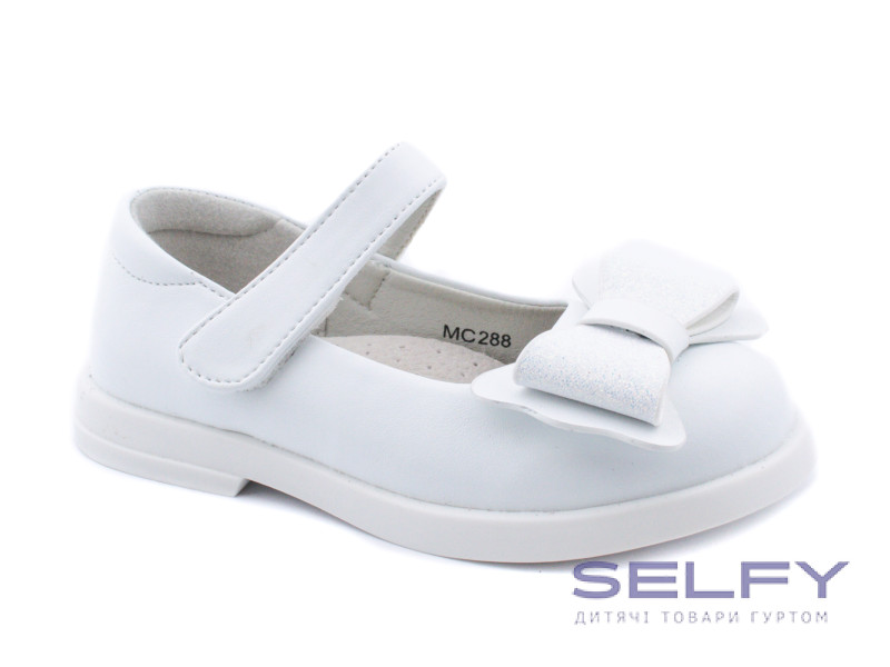 Туфли детские Apawwa MC288 white 25-30, Фото 1