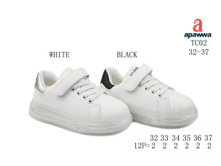 Кросівки дитячі  Apawwa TC02 white 32-37