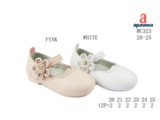 Туфли детские Apawwa MC323 white 20-25