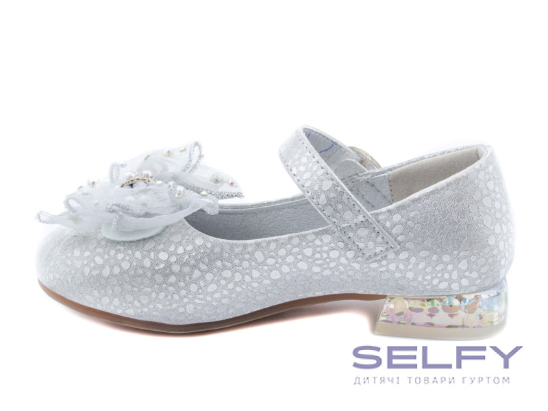 Туфли детские Apawwa MC326 silver 20-25, Фото 3