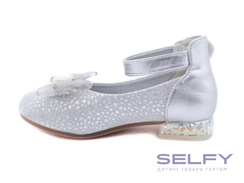 Туфли детские Apawwa MC329 silver 26-30, Фото 3