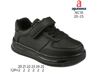 Кросівки дитячі  Apawwa NC18 black 20-25