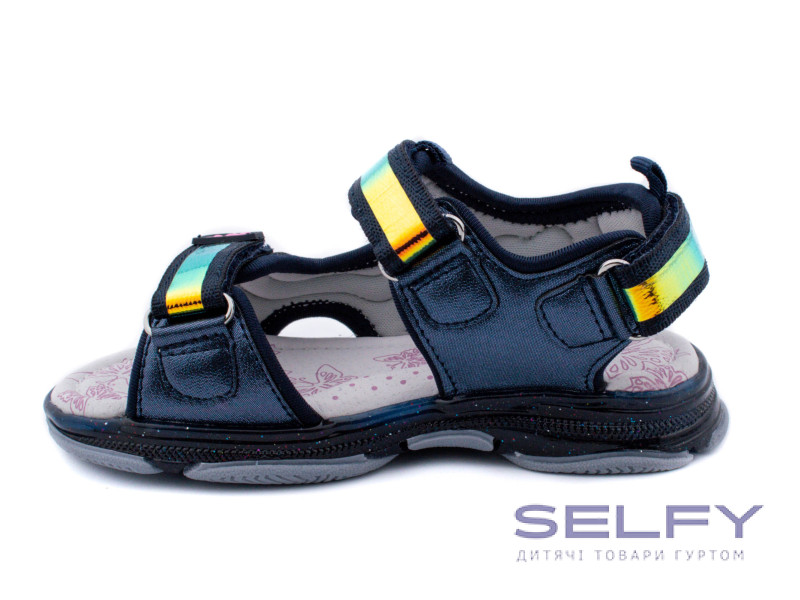 Босоніжки дитячі Apawwa DX109 navy 27-32, Фото 3