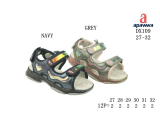 Босоножки детские Apawwa DX109 grey 27-32