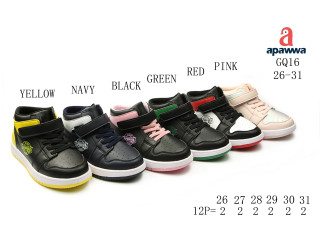 Хайтопи дитячі Apawwa GQ16 black 26-31