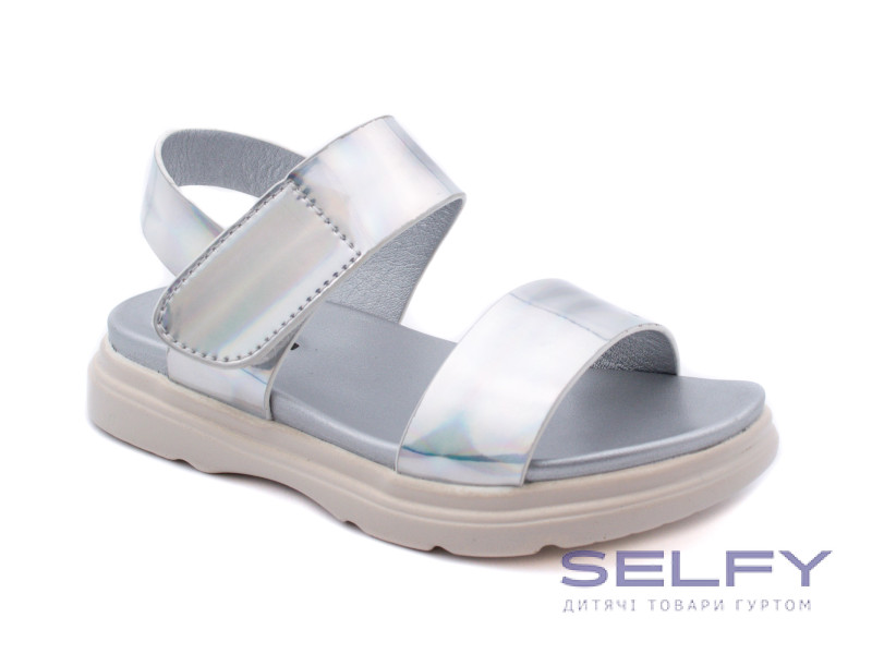 Детские босоножки Apawwa GX185 silver 25-30, Фото 1