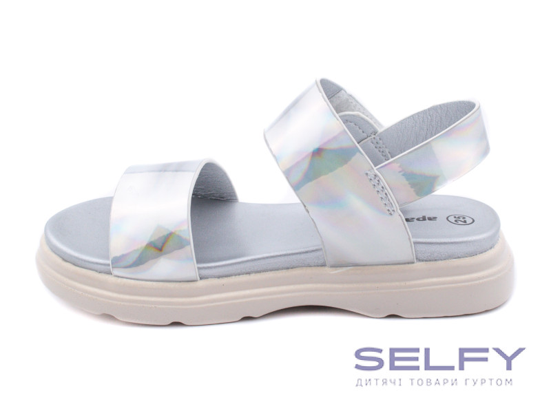 Детские босоножки Apawwa GX185 silver 25-30, Фото 3