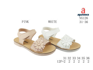 Босоножки детские Apawwa NX126 pink 31-36