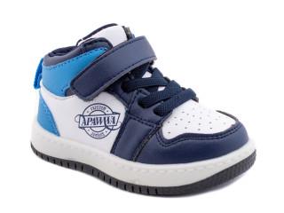 Хайтопы детские Apawwa GQ117 navy-white 20-25