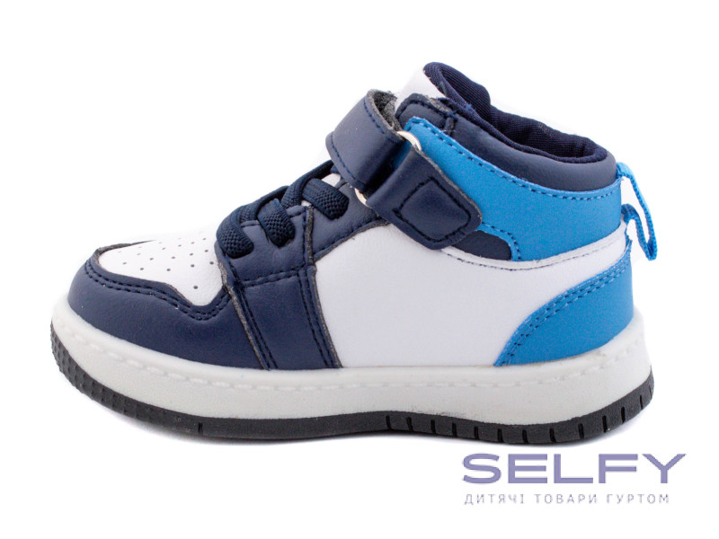 Хайтопи дитячі Apawwa GQ117 navy-white 20-25, Фото 3