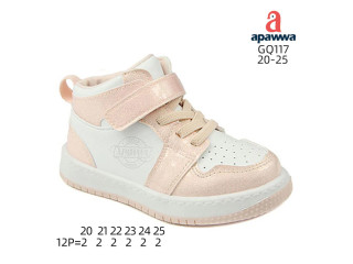 Хайтопи дитячі Apawwa GQ117 pink-white 20-25