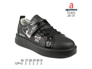 Кросівки дитячі Apawwa TC815-1 black 26-31