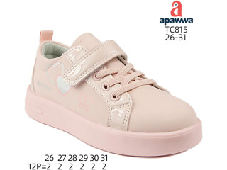 Кросівки дитячі Apawwa TC815-1 pink 26-31