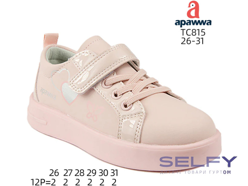 Кроссовки детские Apawwa TC815-1 pink 26-31, Фото 1