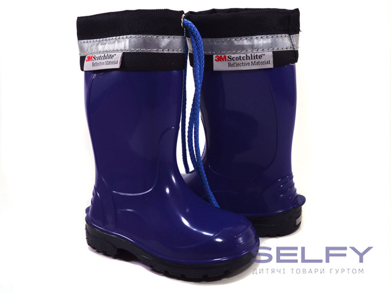 Гумові чобітки Lemigo Kim 972 синій, 20-35, Фото 1