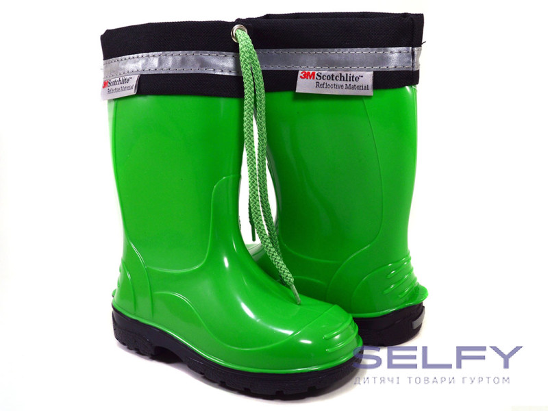 Резиновые сапожки Lemigo Kim 972 салатовый, 20-35, Фото 1