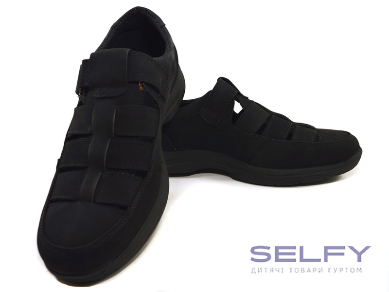 Босоніжки шкіряні чоловічі American Club CY 05/20  41-45, Фото 3