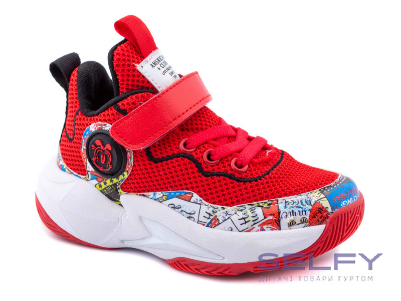 Кросівки дитячі American Club BD 06/21 червоний 27-31, Фото 1