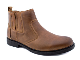 Ботинки кожаные утепленные American Club CY 62/22 коричневый 41-45 (770/22)