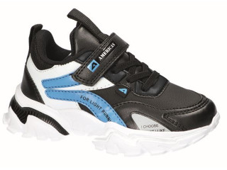 Кросівки дитячі American Club BS 21/22 чорно-голубий 27-31 (167/23)