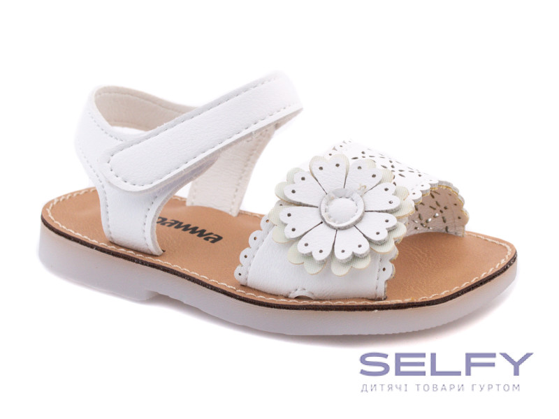 Босоножки детские Apawwa NX124 white 21-25, Фото 1