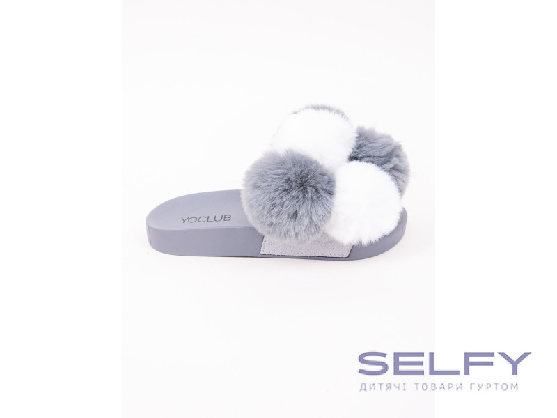 Тапочки домашние Yoclub OFL-0060K grey 36-41, Фото 4