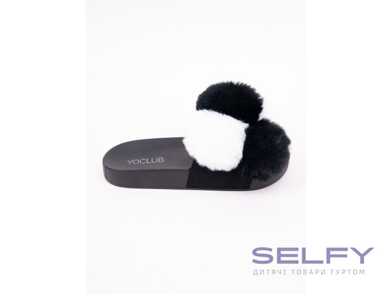 Тапочки домашние Yoclub OFL-0061K black 36-41, Фото 4