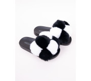 Тапочки домашние Yoclub OFL-0061K black 36-41