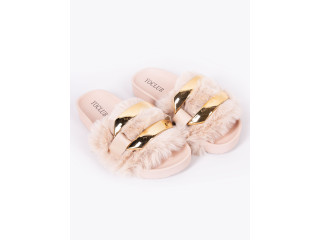 Тапочки домашні Yoclub OKL-0069K beige 36-41