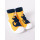 Носки на резиновой подошве Yoclub OBO-0150G yellow 20-24