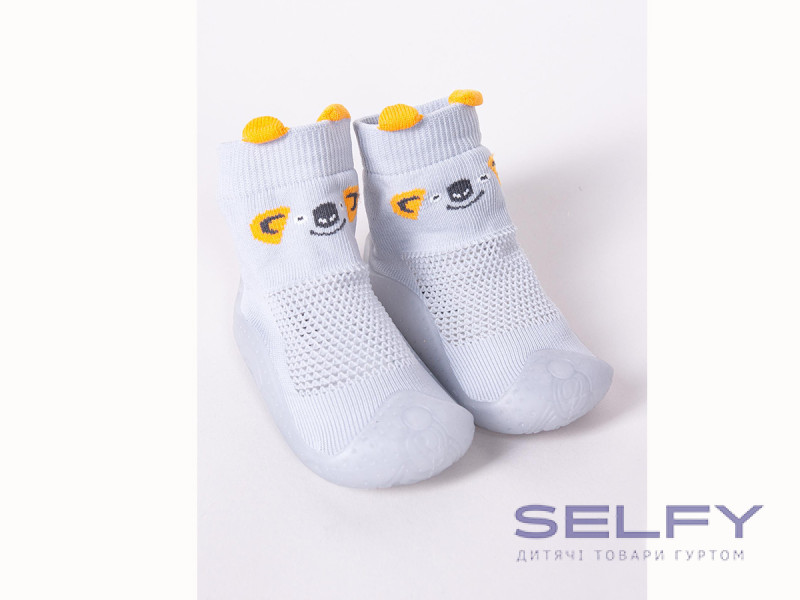 Пинетки на резиновой подошве Yoclub OBO-0172C light-grey 20-24, Фото 1