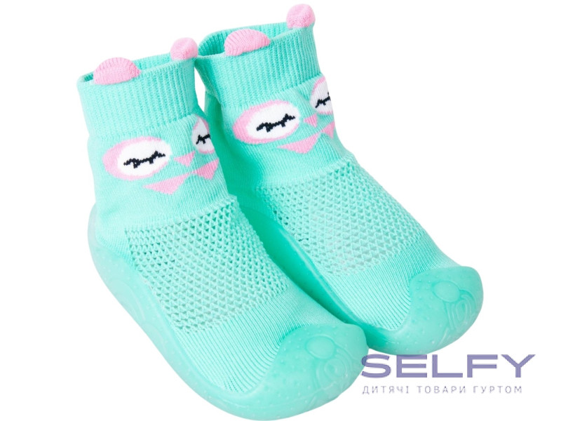 Пинетки на резиновой подошве Yoclub OBO-0173G mint 20-24, Фото 1