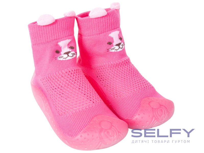 Пінетки на гумовій підошві Yoclub OBO-0174G pink 20-24, Фото 1