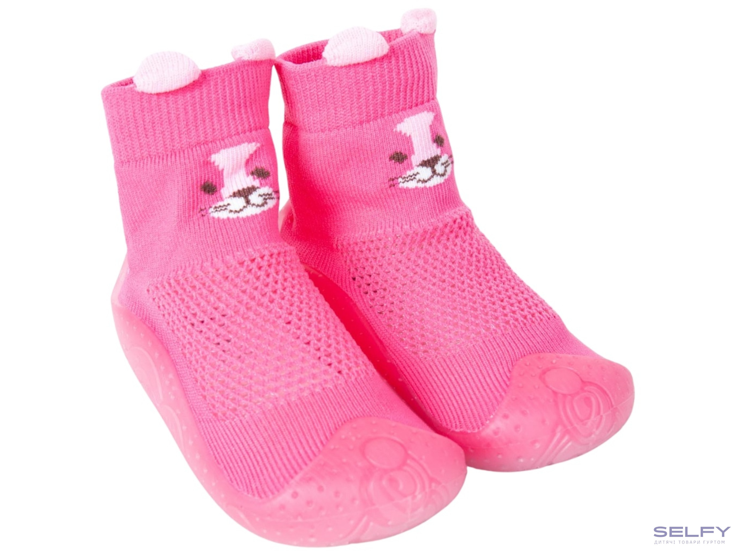 Пінетки на гумовій підошві Yoclub OBO-0174G pink 20-24, Фото 1