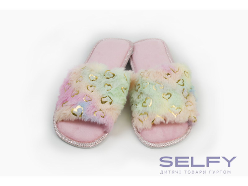 Тапочки домашні Yoclub OKL-0100K pink 36-41, Фото 1