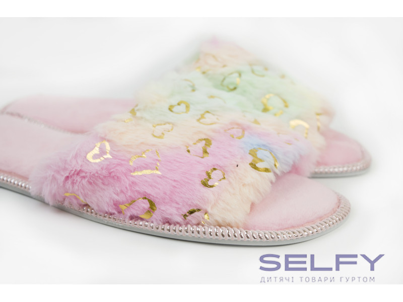 Тапочки домашні Yoclub OKL-0100K pink 36-41, Фото 4