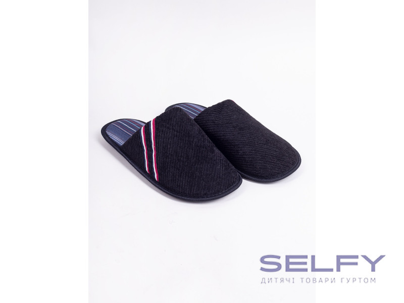Тапочки чоловічі Yoclub OKL-0105F black 40-45, Фото 1