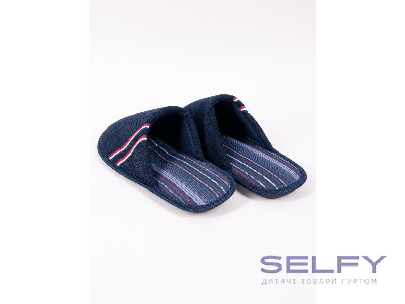 Тапочки мужские Yoclub OKL-0106F navy 40-45, Фото 3