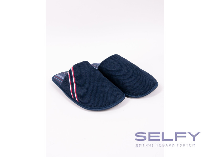 Тапочки чоловічі Yoclub OKL-0106F navy 40-45, Фото 1