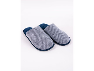 Тапочки мужские Yoclub OKL-0103F navy 40-45