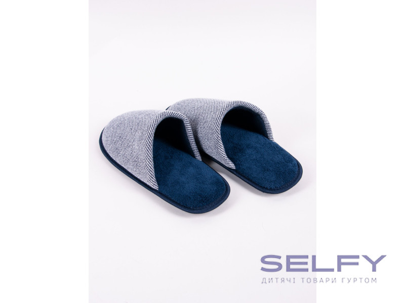 Тапочки мужские Yoclub OKL-0103F navy 40-45, Фото 3