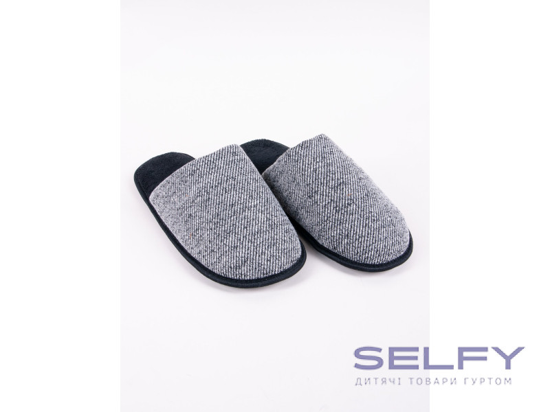 Тапочки чоловічі Yoclub OKL-0104F black 40-45, Фото 1