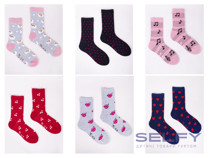 Шкарпетки підліткові Yoclub SKA-0006G mix 35-41, Фото 1