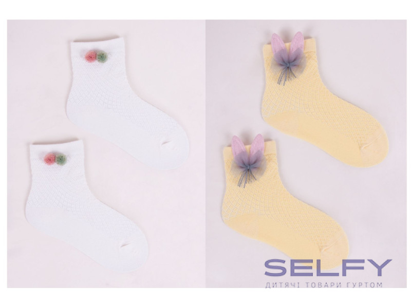 Шкарпетки для дівчинки Yoclub SKA-0107G mix 17-26, Фото 1