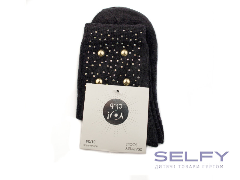 Носки для девочки стразы Yoclub SKA-0096G mix 27-34, Фото 3